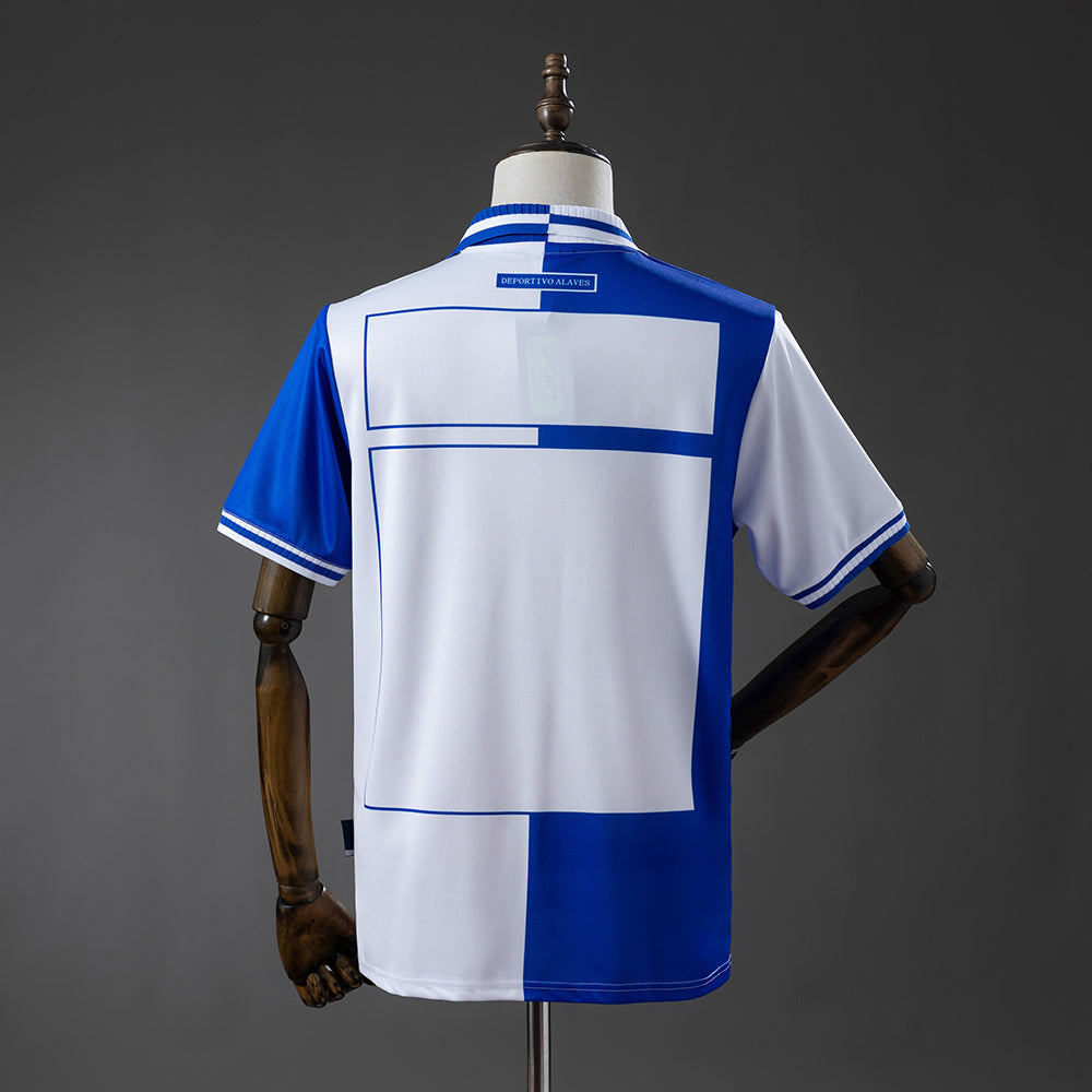 CAMISETA DEPORTIVO ALAVÉS 00/01 RETRO LOCAL