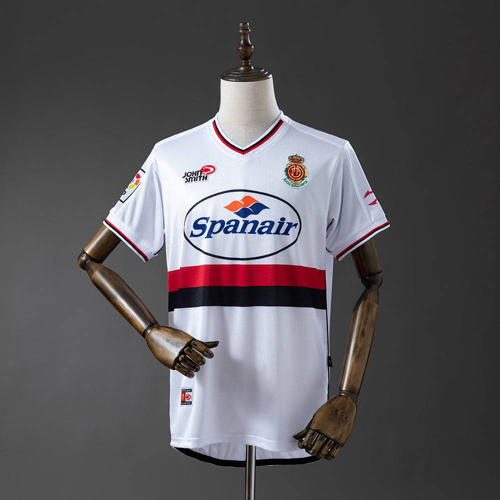 CAMISETA RCD MALLORCA 01/02 RETRO BLANCA