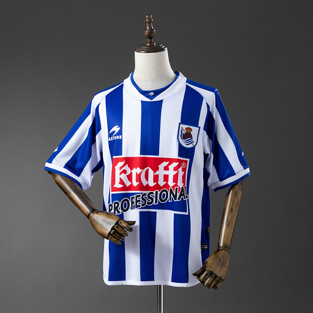 CAMISETA REAL SOCIEDAD 02/03 RETRO LOCAL