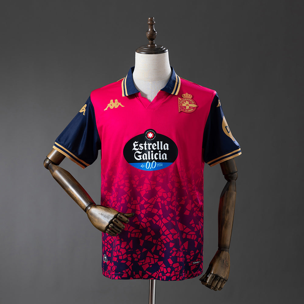 CAMISETA DEPORTIVO LA CORUÑA 25/26 ROSA