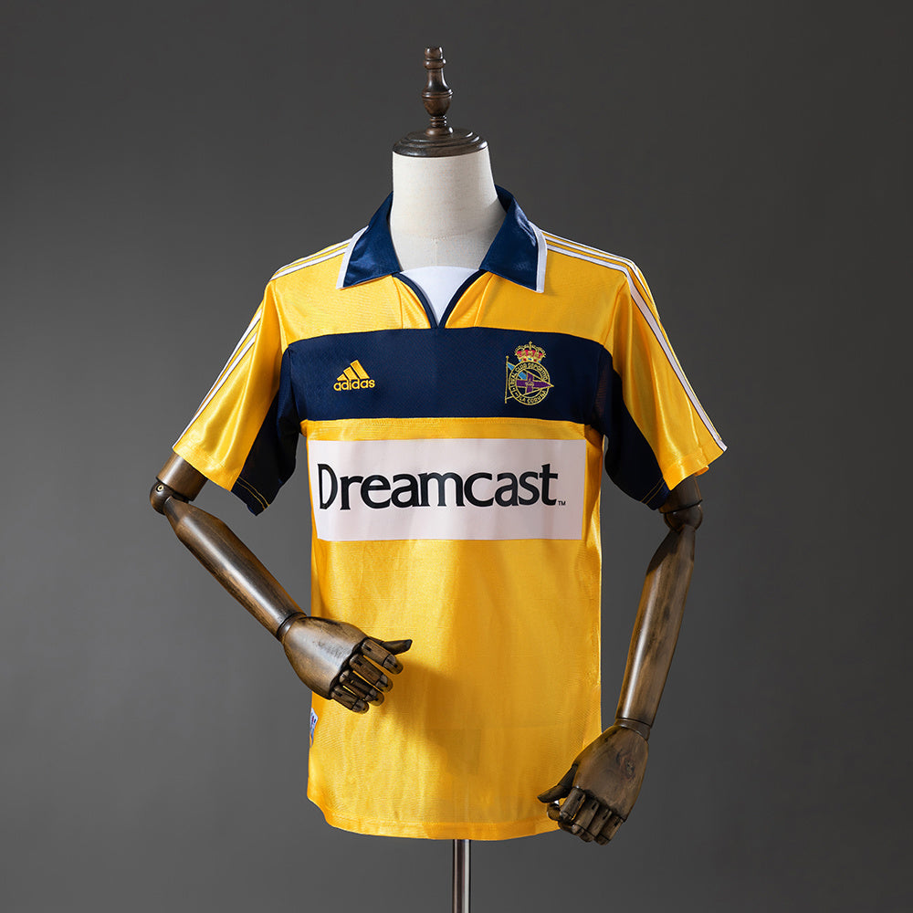CAMISETA DEPORTIVO LA CORUÑA 00/01 RETRO VISITANTE
