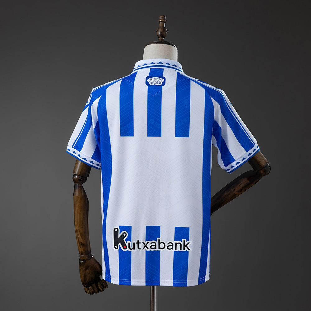 CAMISETA REAL SOCIEDAD 25/26 ESTILO RETRO